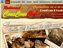 Tablet Screenshot of couscousclub.nl